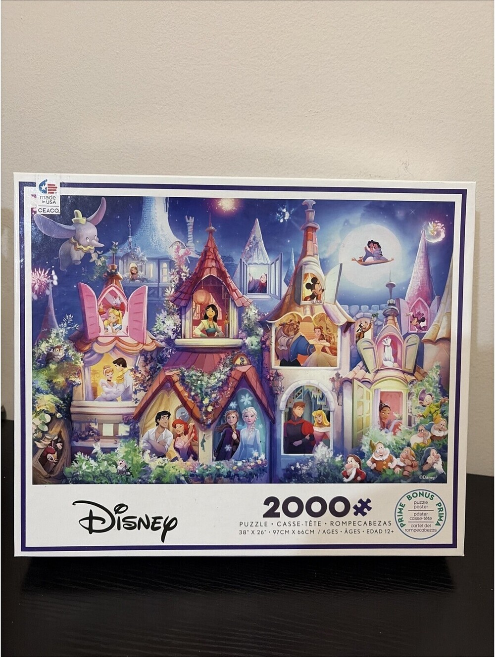 Ceaco - Disney - Princess Castle - 2000 Piece Jigsaw Puzzle